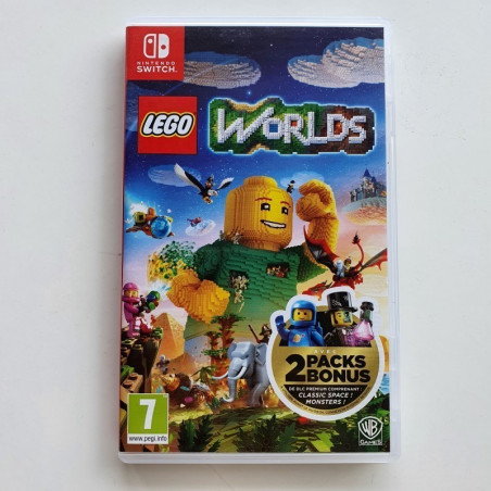Lego Worlds SWITCH FR USED Warner Bros Action Aventure 5051889605539 Nintendo