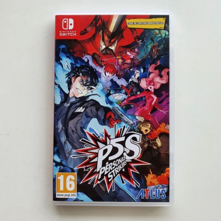 Persona 5 Strikers Nintendo Switch FR Used Atlus Action RPG