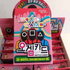Korean Drama SQUID GAME Battle Game Cards Cartes de Jeu New Korea/Corée (Random) Red