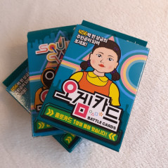 Korean Drama SQUID GAME Battle Game Cards Cartes de Jeu New Korea/Corée (Random) Green