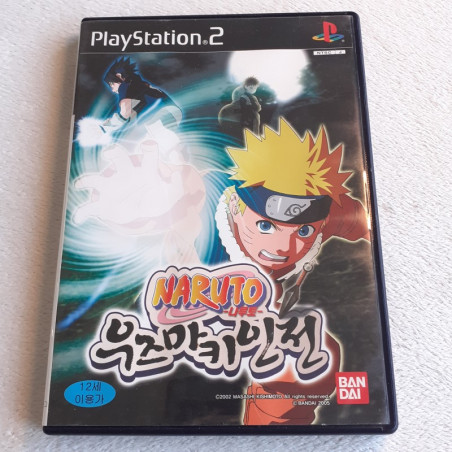Naruto Uzumaki Chronicles PS2 Korean Game Playstation 2 Korea/Corée Bandai