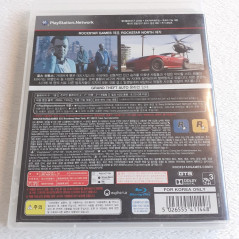 GTA V Grant Theft Auto Five PS3 Korean Game Playstation 3 Jeu Vidéo Coréen Action Rockstar