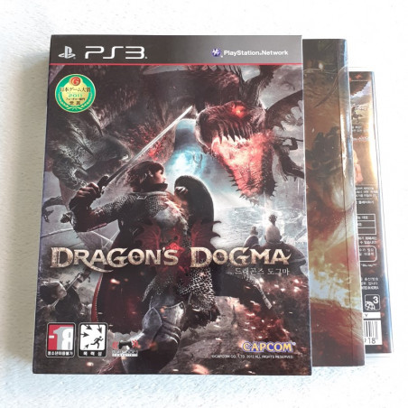 Dragon's Dogma Limited Edition PS3 Korean Game Playstation 3 Jeu Vidéo Coréen Capcom
