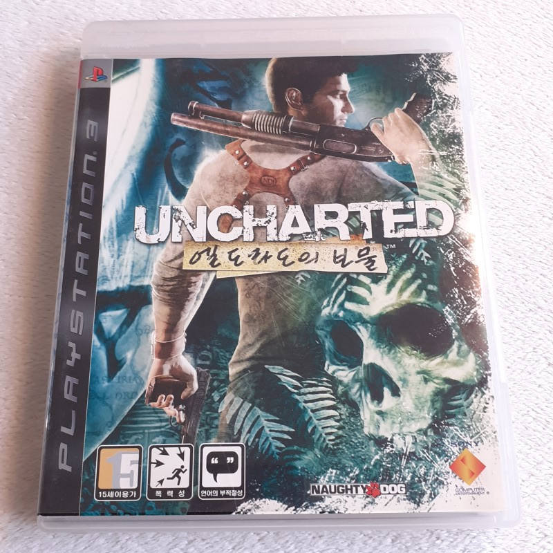 Uncharted PS3 Korean Game Playstation 3 Jeu Vidéo Coréen Drake Naughty Dog Action