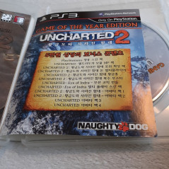 Uncharted 2 GOTY PS3 Korean Game Playstation 3 Jeu Vidéo Coréen Naughty Dog Action
