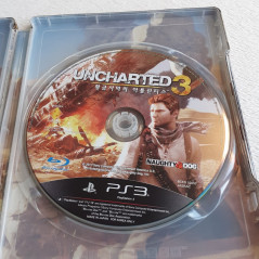 Uncharted 3 Steelbook Edition PS3 Korean Game Playstation 3 Jeu Vidéo Coréen Naughty Dog Action