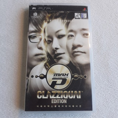 DJ Max Clazziquai PSP Korean Game in English Playstation Portable Jeu Coréen