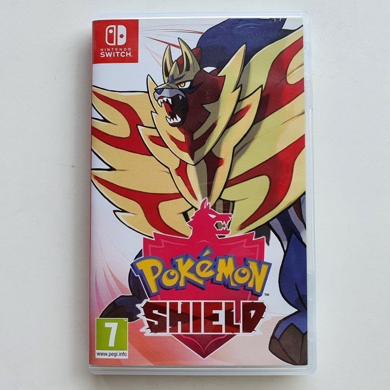 Pokemon Shield Nintendo SWITCH Uk game in En,FR,DE,ES,IT,JA USED Nintendo RPG