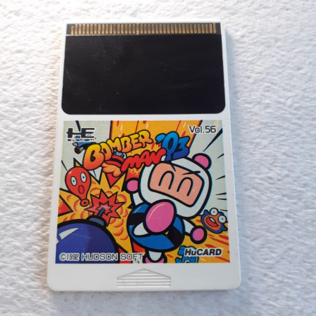 Bomberman'93 (Hucard Only) Nec PC Engine Hucard Japan Ver. PCE Bomber Man 93 Hudson Soft Vol.56 1992