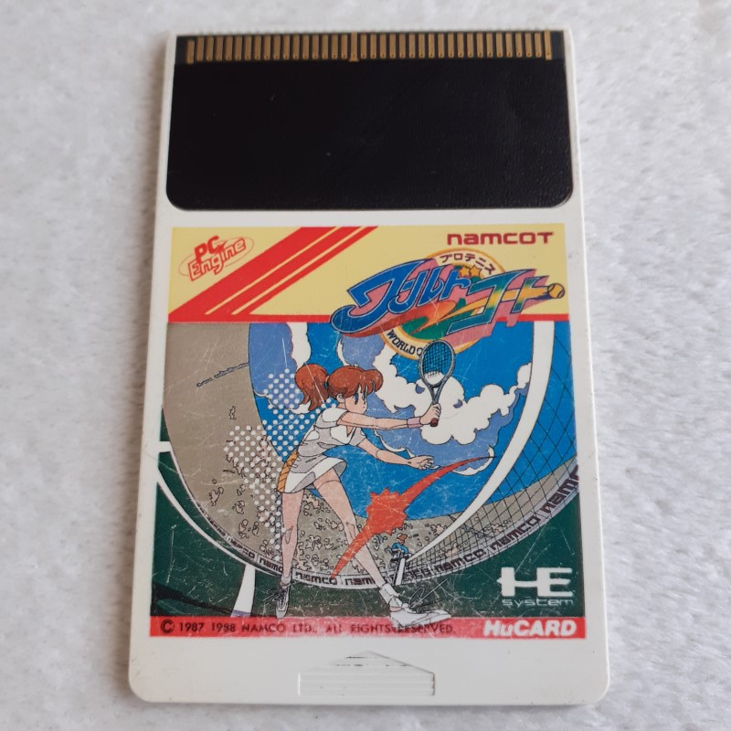 Pro Tennis World Court (Hucard Only) Nec PC Engine Hucard Japan Ver. PCE Namcot