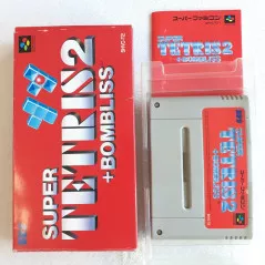 Super Tetris 2 + Bombliss Super Famicom (Nintendo SFC) Japan Ver