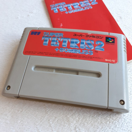 スーパーテトリス2・ボンブリス  Super Famicom (Nintendo SFC) Japan Ver. 1992 SHVC-T2