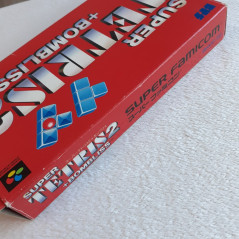 Super Tetris 2 + Bombliss Super Famicom (Nintendo SFC) Japan Ver. 1992 SHVC-T2
