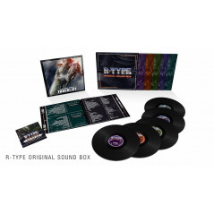 Vinyles R-Type Original Sound Box [5 Disc Set] (LP 12" Vinyls Records)NEW Sealed