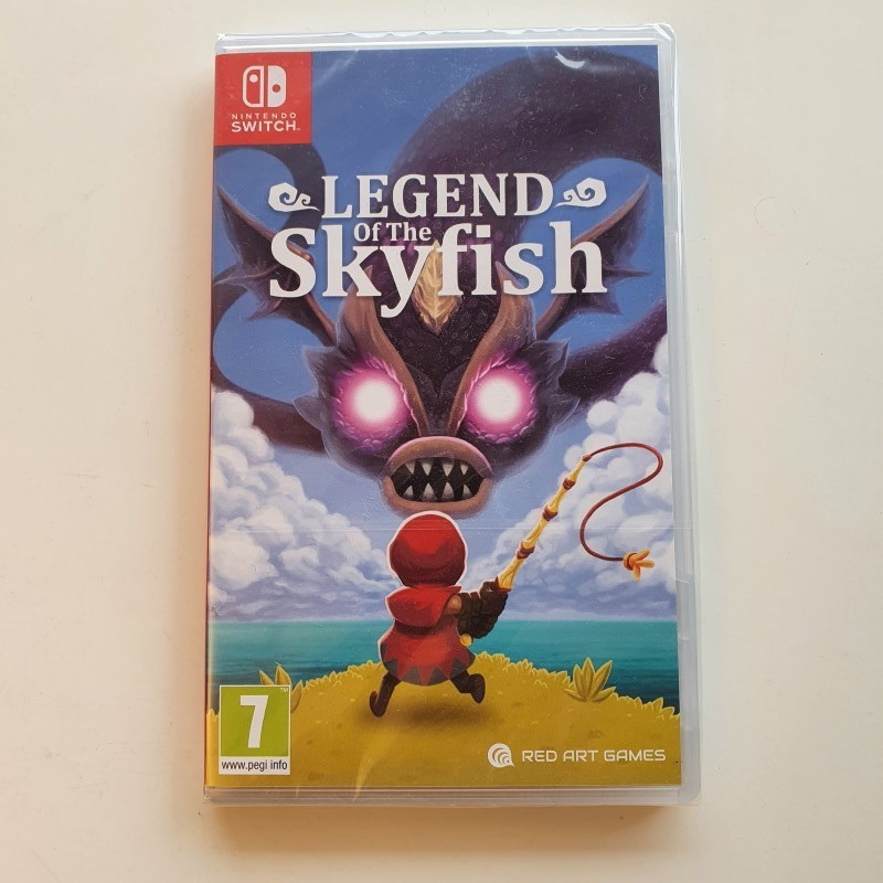 LEGEND OF THE SKYFISH Nintendo Switch FR-UK-IT-ES NEW/SEALED Red Art Games Action RPG