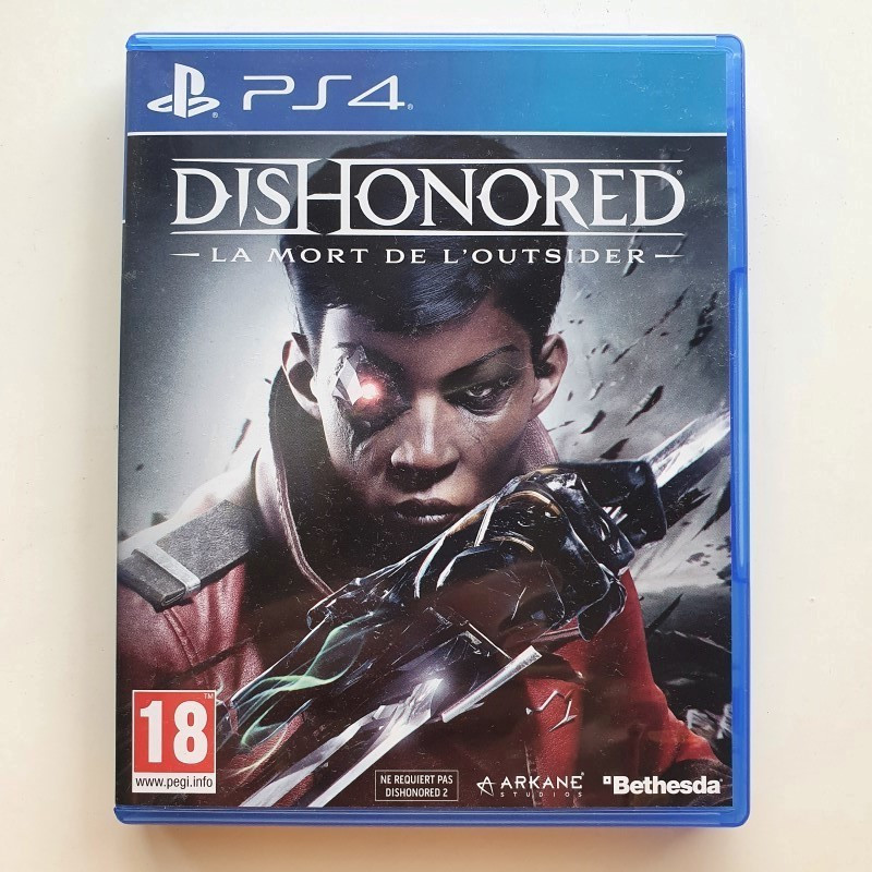 Dishonored La Mort De L' Outsider PS4 FR USED Bethesda FPS Aventure 5055856415718 (DV-FC1)