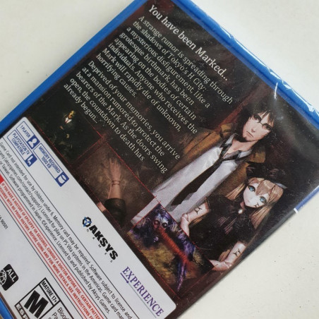 Death Mark PSVITA USA NEW/SEALED AKSYS VISUAL NOVEL Sony Playstation Vita