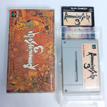 Romancing Saga 3 Super Famicom Japan Game RPG Squaresoft 1995 (Nintendo SFC)