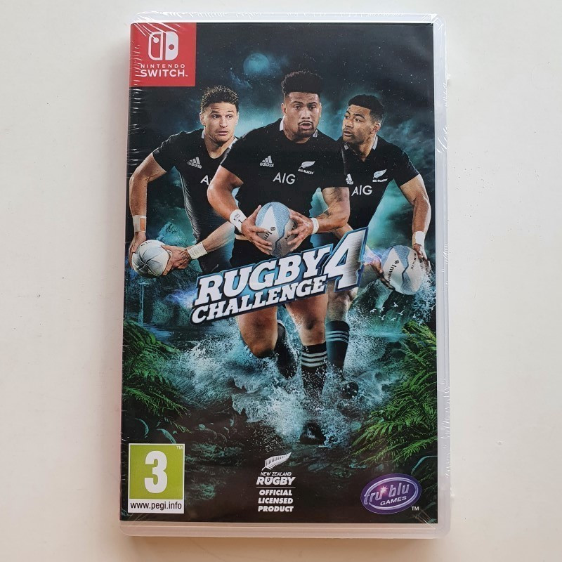 Rugby Challenge 4 Nintendo SWITCH FR NEW Trublu Games Sport