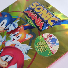 Sonic Mania PLUS ARTBOOK&SLEEVE&REVERSIBLE COVER Nintendo SWITCH FR NEW SEGA