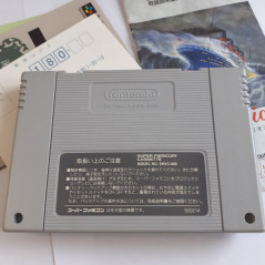 Septentrion +Map&Reg.Card Super Famicom Japan Game SFC Nintendo Jeu Real Time Adventure Game Human 1993 (DV-LN1)