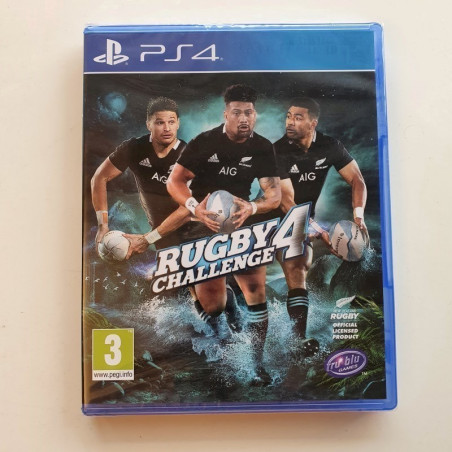 Rugby Challenge 4 Sony PlayStation 4 PS4 FR NEW/SEALED Trublu Games Sport