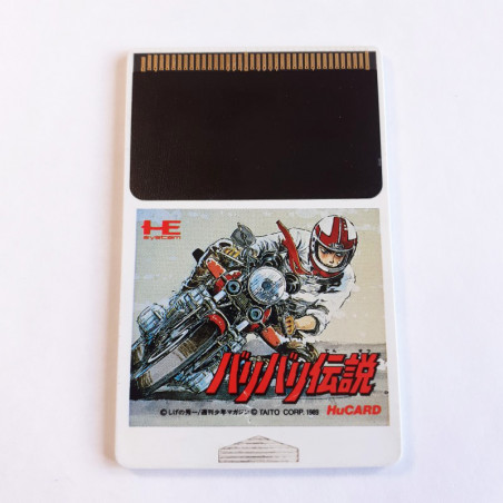 Bari Bari Densetsu (Hucard Only) Nec PC Engine Japan Game PCE Jeu Legend Moto Bike Racing Taito 1989