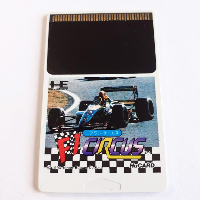 F1 Circus (Hucard Only) Nec PC Engine Japan Game PCE Jeu Formula One