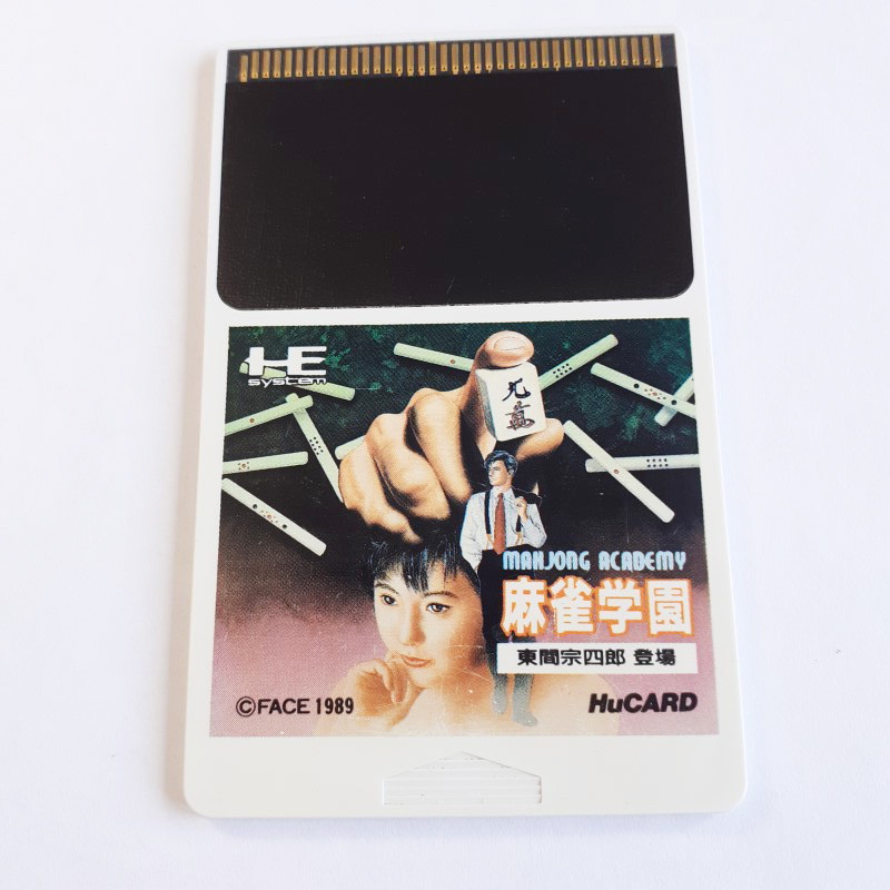 Mahjong Academy (Hucard Only) Nec PC Engine Japan Game PCE Jeu Gakuen Face 1989