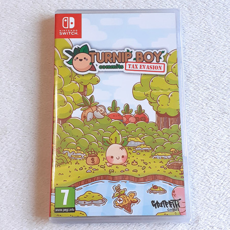 Turnip Boy Commits Tax Evasion Nintendo Switch Fr Game Multilanguage NEW Sealed Adventure Reflexion Graffiti
