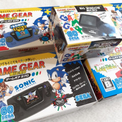 Consoles Sega Game Gear Micro 4 Colors Complete Set+Big Window JapanNEW(Blue,Black,Yellow,Red)