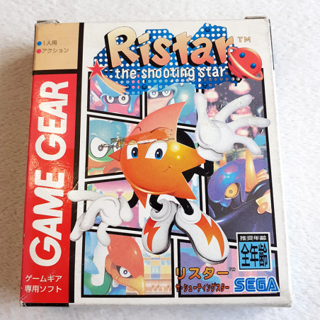 Ristar The Shooting Star Sega Game Gear Japan Ver.NEW/NEUF Jeu GameGear Platform