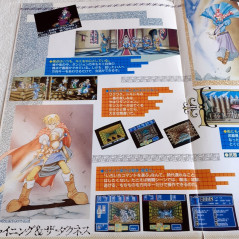 Shining The Darkness Sega MegaDrive Chirashi Flyer Pamphlet Catalog Handbill Japan 1991 Videogame