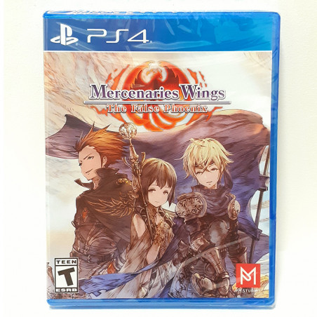 Mercenaries Wings The False Phoenix PS4 US Game New Sealed PS5 Playstation 4 PM Studio Strategy RPG
