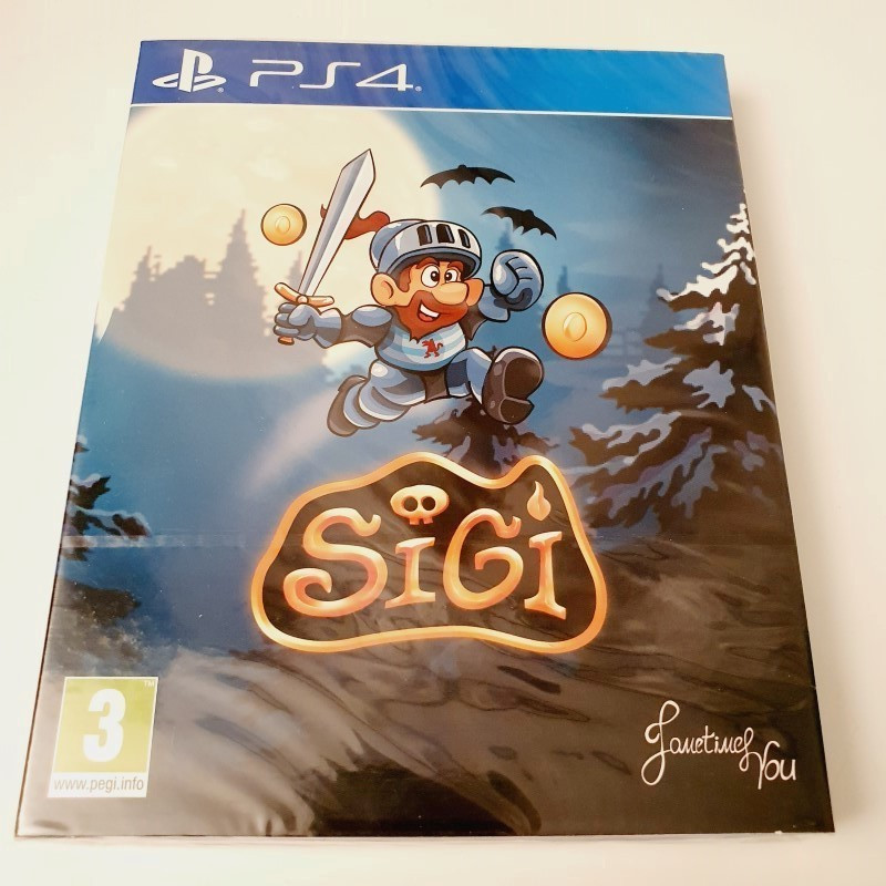 Sigi Ps4 FR New/SEALED (999 Copies) Red Art Games Plateform Action with Sleeve 3770011615643 (DV-FC1)