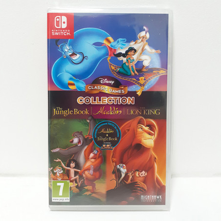 Disney Classic Games Collection Jungle Book/Aladdin/Lion King Switch NewSealed Jeu Nintendo FR