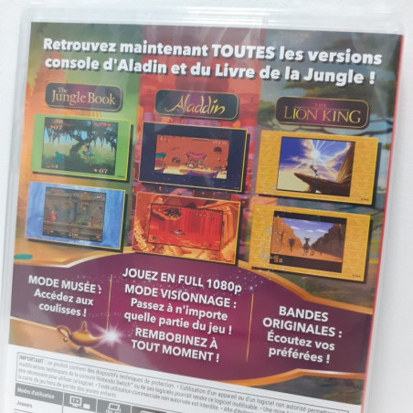Disney Classic Games Collection Jungle Book/Aladdin/Lion King Switch NewSealed Jeu Nintendo FR