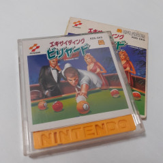 Exciting Billiard Disk System Famicom (Nintendo FC) Japan Game Jeu Billard KDS-EKS