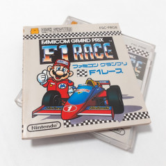 F1 Race Grand Prix Disk System Famicom (Nintendo FC) Japan Game Jeu Mario Racing FSC-FRGE