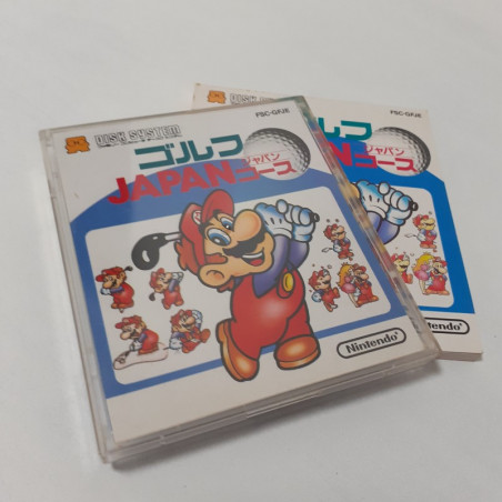 Mario Golf Japan Course Disk System Famicom (Nintendo FC) Japan Game FSC-GFJE