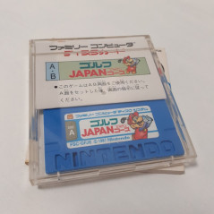 Mario Golf Japan Course Disk System Famicom (Nintendo FC) Japan Game FSC-GFJE