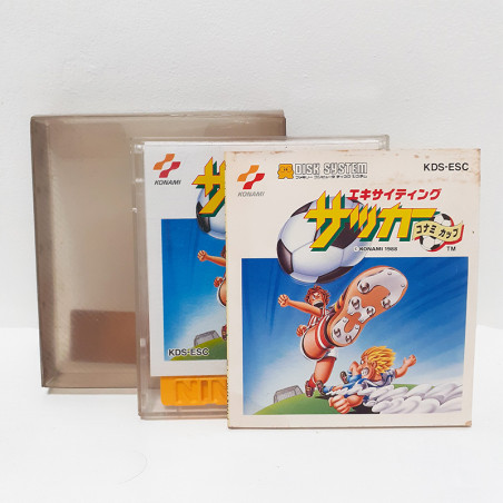 Exciting Soccer Konami Cup Disk System Famicom (Nintendo FC) Japan Game KDS-ESC