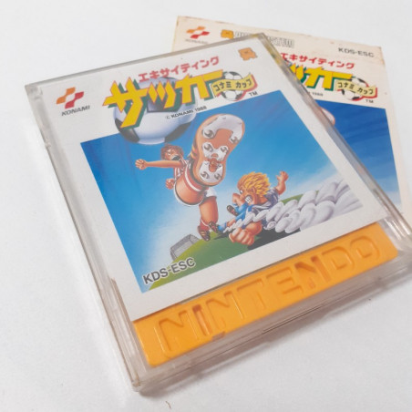 Exciting Soccer Konami Cup Disk System Famicom (Nintendo FC) Japan Game KDS-ESC