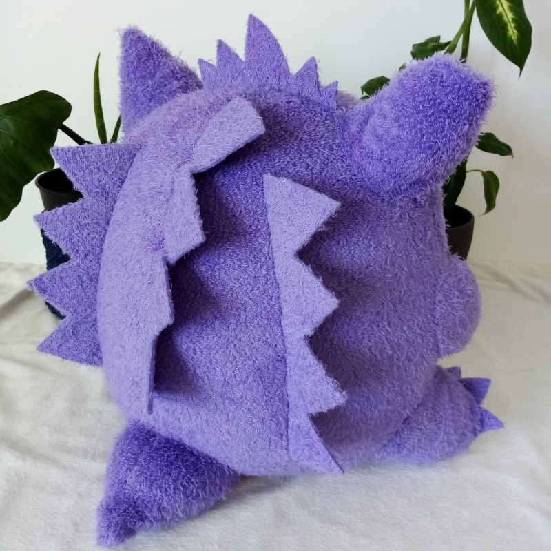 Pocket Monster Kutsurogi Relax Time Gengar Big Peluche Plush Pokemon ...