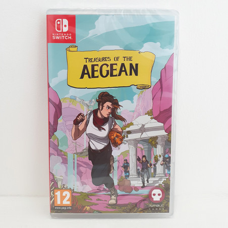 Treasures Of The Aegean Nintendo Switch Euro Game Multilanguage Neuf/NewSealed Platform Adventure Reflexion