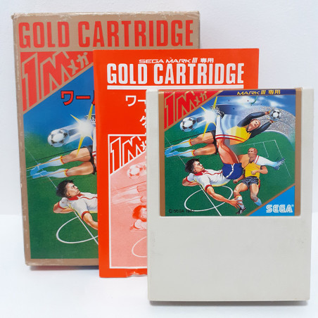 World Soccer Sega Mark III Master System Japan Game Jeu Football 1987 G-1327