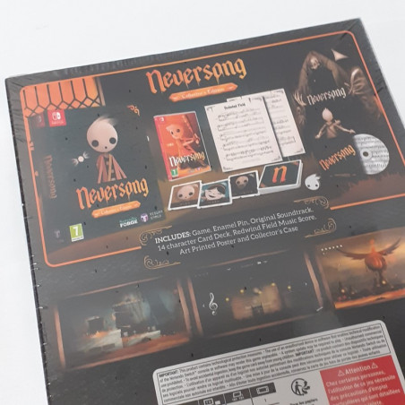 Neversong Collector's Edition Nintendo Switch Euro Game Multilanguage Neuf/New Platform Action Adventure Reflexion