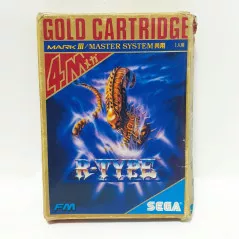 R Type Sega Mark III Master System Japan Game Jeu Shmup Irem Rtype   G