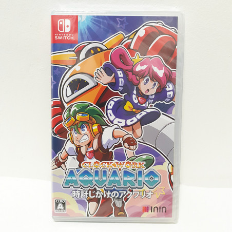 Clockwork Aquario Nintendo Switch Japan Game In English,Fr,Ger,It,Esp New Sealed Action Inin Games