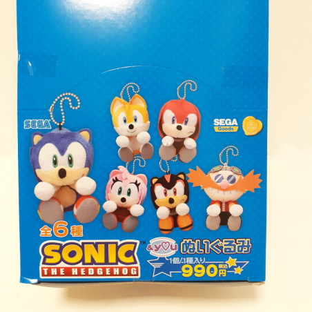 ソニック・ザ・ヘッジホッグ & y u ぬいぐるみ BOX  Sega GoodsJapanNEW